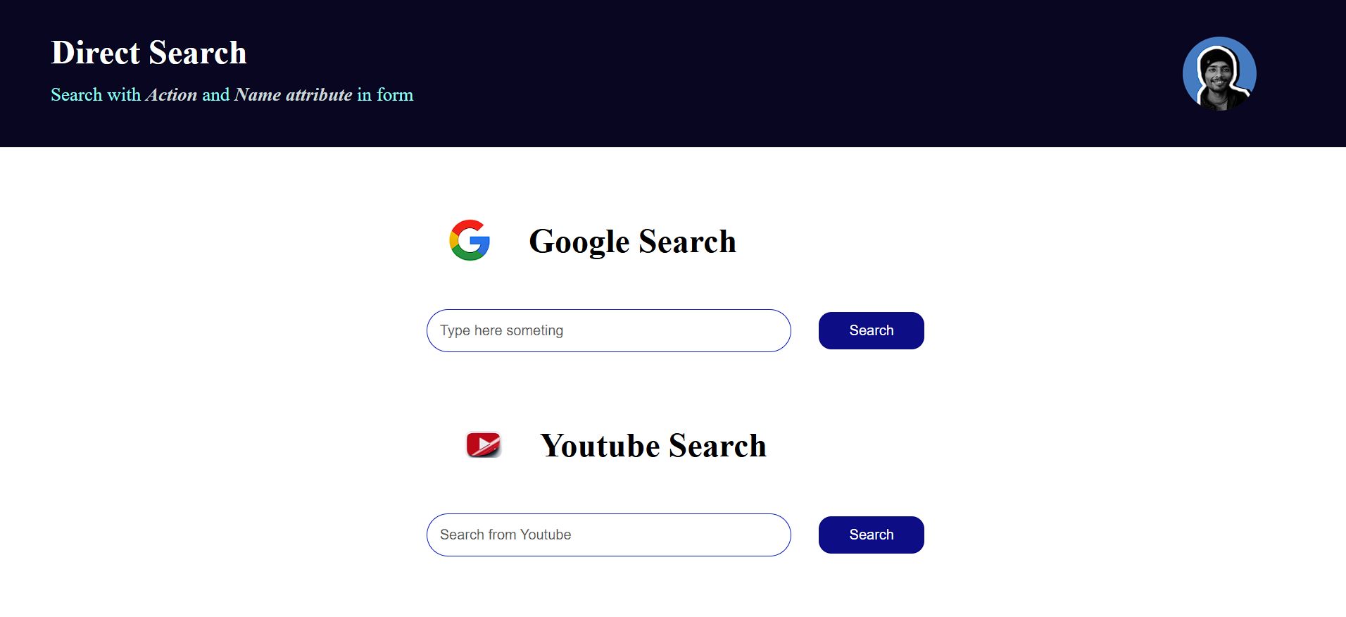 Google & YouTube Access UI